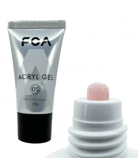 پلی ژل کاشت اف سی ای FCA 30ml - صورتی شاین دار کد 05