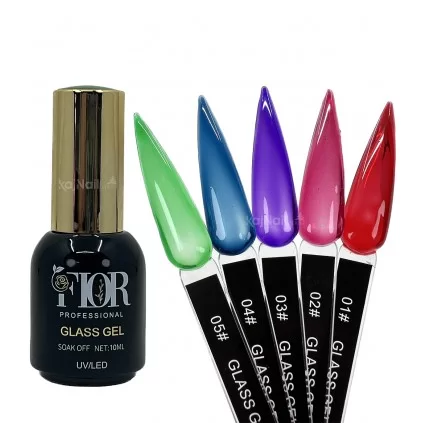 لاک ژل آبنباتی فلور FLOR