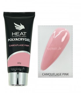 پلی ژل ناخن هیت HEAT CAMOUFLAGE PINK 60g