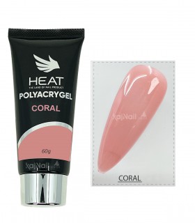 پلی ژل ناخن هیت HEAT CORAL 60g