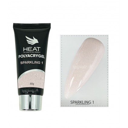 پلی ژل شاین دار هیت HEAT SPARKLING1 30g