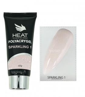 پلی ژل شاین دار هیت HEAT SPARKLING1 60g