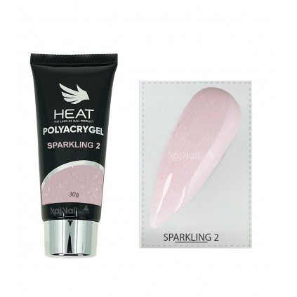پلی ژل شاین دار هیت HEAT SPARKLING2 30g