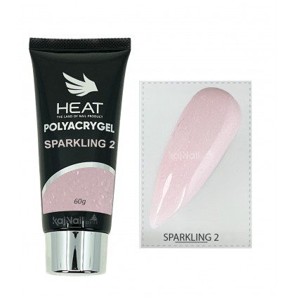 پلی ژل شاین دار هیت HEAT SPARKLING2 60g