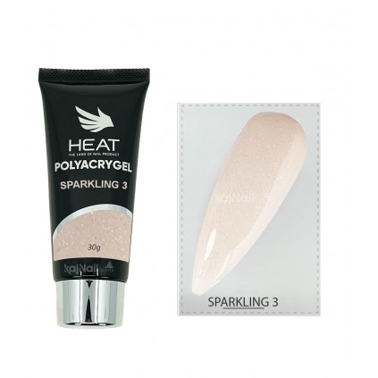 پلی ژل شاین دار هیت HEAT SPARKLING3 30g