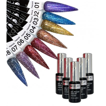 دیسکو آیس ژل هیت HEAT PEACOCK GEL