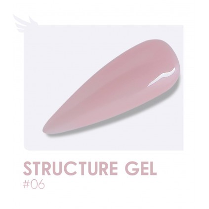 رابر بیس صورتی طبیعی 30 میل هیت HEAT STRUCTURE GEL 06