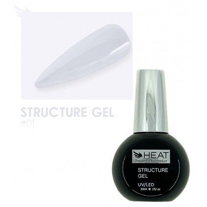 رابر بیس کلیر 30 میل هیت HEAT STRUCTURE GEL 01