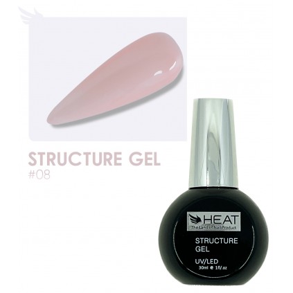 رابر بیس هلویی 30 میل هیت HEAT STRUCTURE GEL 08