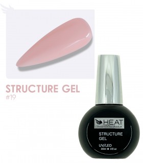 رابر بیس صورتی 30 میل هیت HEAT STRUCTURE GEL 19