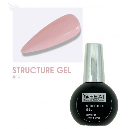 رابر بیس صورتی 30 میل هیت HEAT STRUCTURE GEL 19