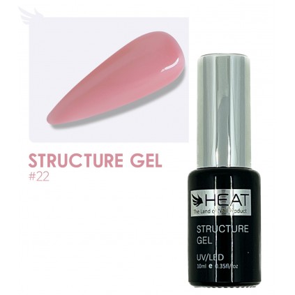 رابر بیس هلویی 10 میل هیت HEAT STRUCTURE GEL 22