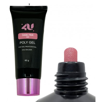 پلی ژل صورتی تیره فوریو DARK PINK 4U