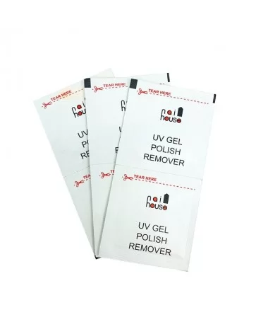 پد ریموو لاک ژل  200 عددی NAIL HOUSE