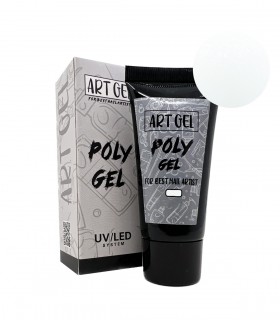 پلی ژل کلیر آرت ژل ART GEL CLEAR 01 60ml
