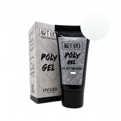 پلی ژل کلیر آرت ژل ART GEL CLEAR 01 60ml
