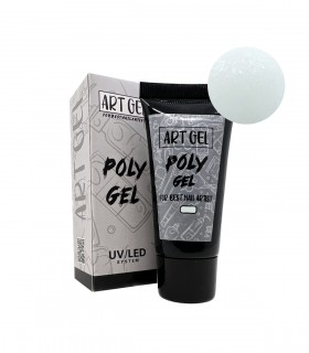 پلی ژل شیری آرت ژل ART GEL MILKY WHITE 02 30ml