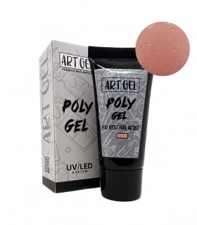 پلی ژل هلویی آرت ژل ART GEL COVER PEACH 03 60ml
