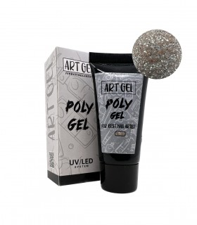 پلی ژل هلویی شاین دار آرت ژل ART GEL SHYNY PEACH 05 30ml