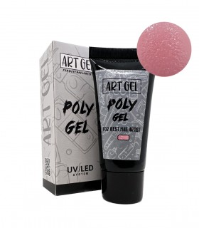 پلی ژل صورتی پررنگ آرت ژل ART GEL COVER PINK 06 60ml