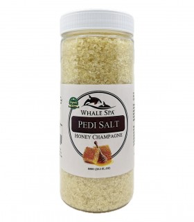 نمک دریایی وال اسپا WHALE SPA رایحه HONEY CHAMPAGNE
