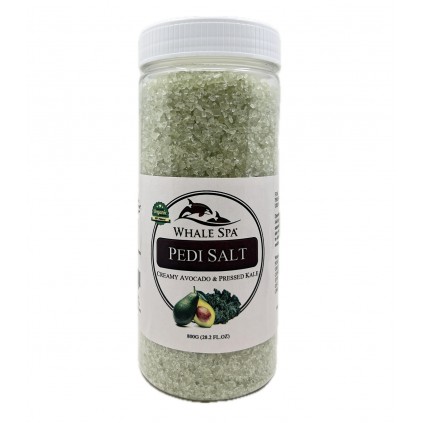 نمک دریایی وال اسپا WHALE SPA رایحه CREAMY AVOCADO AND PRESSED KALE