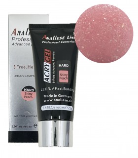 پلی ژل هارد آنالیز هلویی شاین دار ANALIESE 75g SHINY PEACH