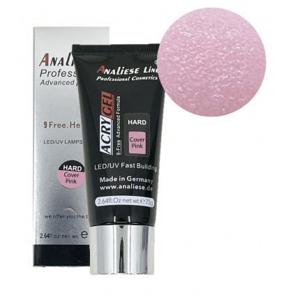 پلی ژل هارد آنالیز صورتی ANALIESE 75g COVER PINK