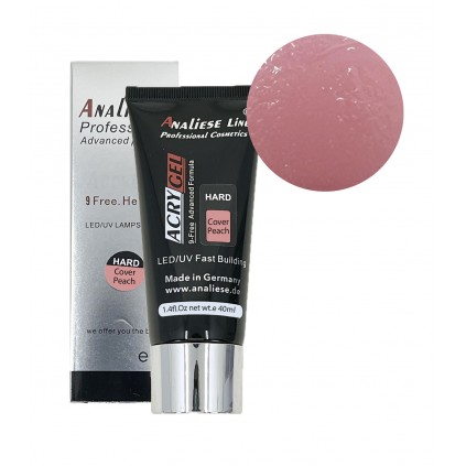 پلی ژل هارد آنالیز هلویی ANALIESE 40g COVER PEACH