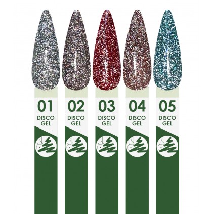 لاک ژل دیسکو 15میل فلور FLOR