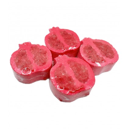 کوکتل پدیکور گلاریس GLARIS طرح انار - یک عدد