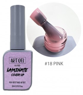 لمینیت صورتی آرت ژل ARTGEL 18 PINK