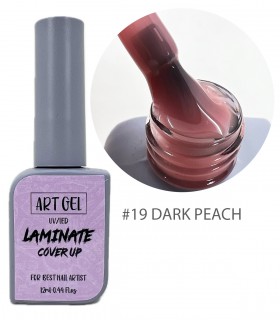 لمینیت هلویی تیره آرت ژل ARTGEL 19 DARK PEACH