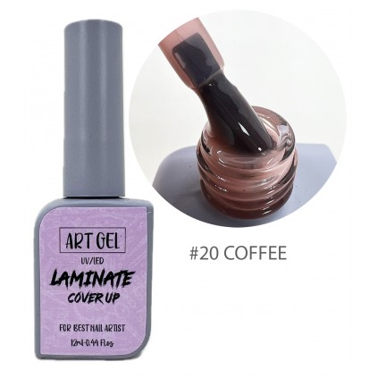 لمینیت نسکافه ای آرت ژل ARTGEL 20 COFFEE