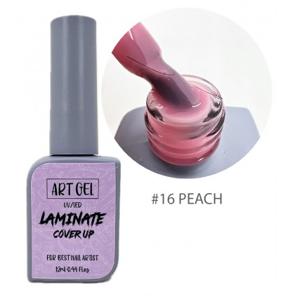 لمینیت هلویی آرت ژل ARTGEL 16 PEACH