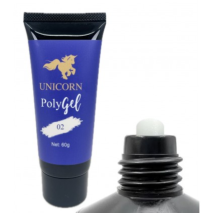 پلی ژل 60 میل شیری یونیکورن UNICORN MILKY - 02