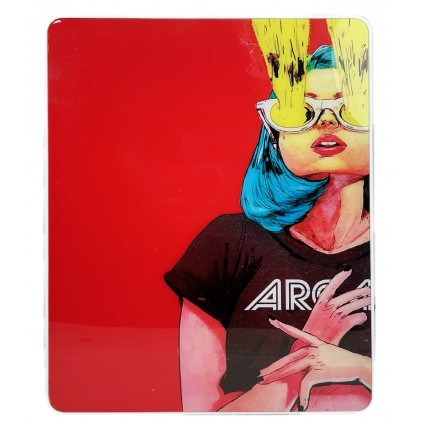 آلبوم کالیته ناخن 240 عددی پلکسی - طرح صورت دختر + کالیته 240 عددی