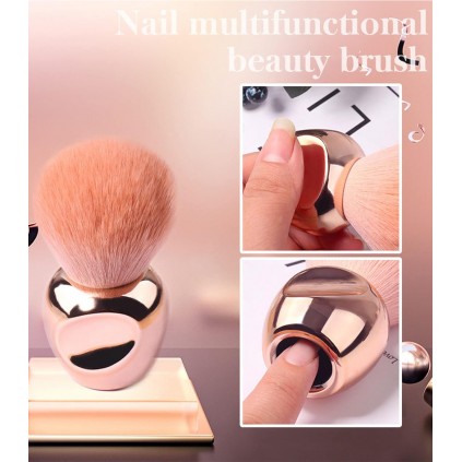 فرچه ناخن نرم سر گرد