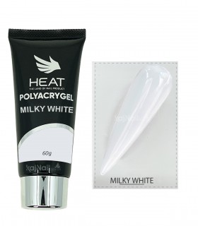 پلی ژل 60 میل شیری هیت HEAT MILKY WHITE