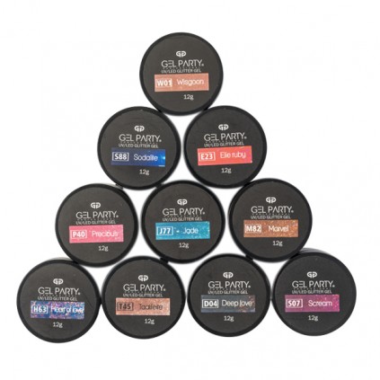 ژل کاسهای ژل پارتی 12 گرم Gel Party Glitter Gel