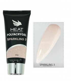 پلی ژل شاین دار هیت HEAT SPARKLING3 60g