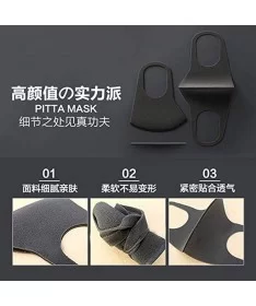 ماسک تنفسی پیتا PITTA - بسته 3 عددی