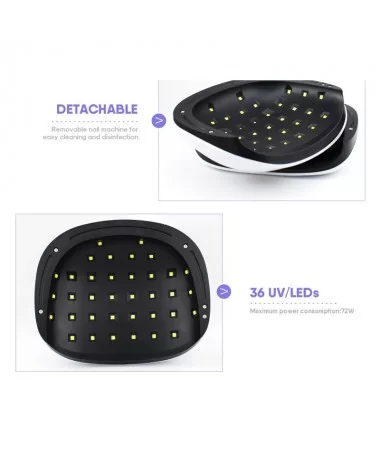 دستگاه UV LED سان 72 وات SUN H4 PLUS