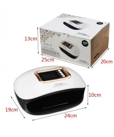 دستگاه UV LED سان 72 وات SUN H4 PLUS