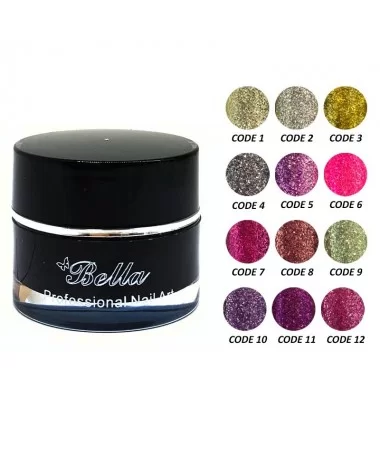 ژل طراحی ناخن کاسه ای اکلیلی بلا BELLA