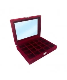 جعبه دیزاین ناخن 24 عددی مخمل