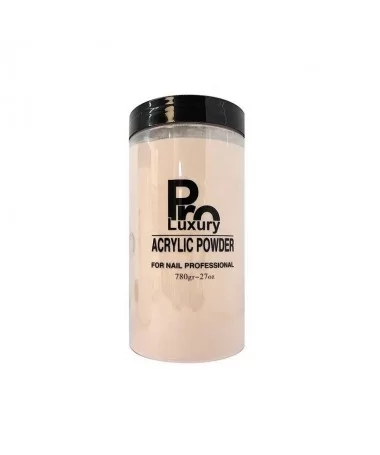 پودر کاشت ناخن هلویی کم رنگ 780 گرم پرو PRO