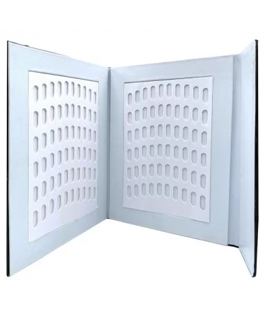 آلبوم کالیته ناخن 120عددی چرم سفید