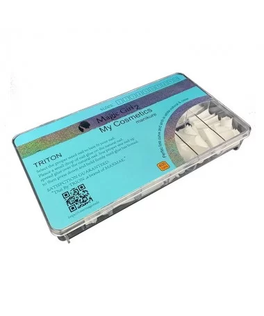 تیپ ناخن سفید 400 عددی مجیک گرل MAGIC GIRL