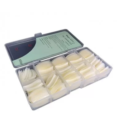 تیپ ناخن طبیعی 500 عددی مجیک گرل MAGIC GIRL